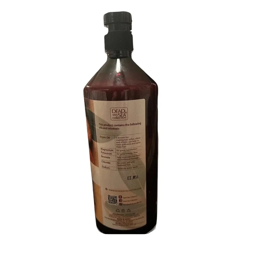 Dead Sea Collection Argan Mineral Conditioner Hydrating 30.6 fl oz Pump Bottle‎